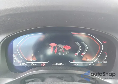 2022 BMW X3 xDrive30I из США, поврежденный, VIN 5UX53DP00N9N11834